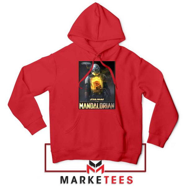 The Child Boba Star Red Hoodie