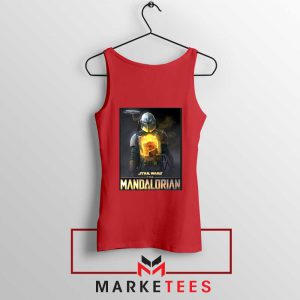 The Child Boba Star Red Tank Top