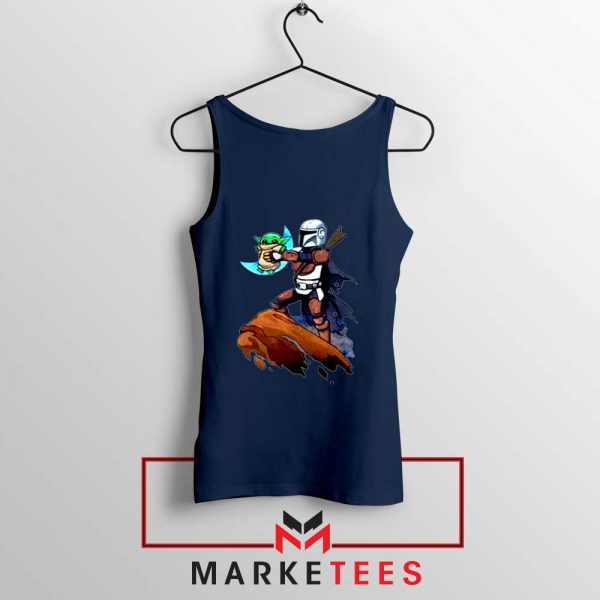 The Child Lion King Simba Navy Blue Tank Top