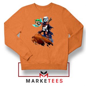 The Child Lion King Simba Orange Sweatshirt