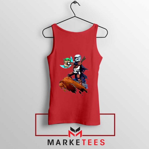 The Child Lion King Simba Red Tank Top