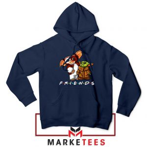The Child and Gremlins Navy Blue Hoodie