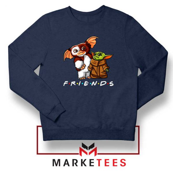 The Child and Gremlins Navy Blue Sweater