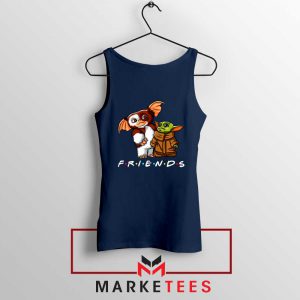 The Child and Gremlins Navy Tank Top