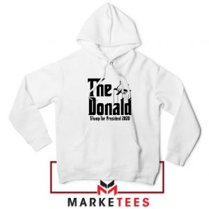 The Donald Trump White Hoodie