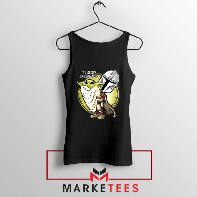 The Mandalorian Hug The Child Tank Top Star Wars Tops