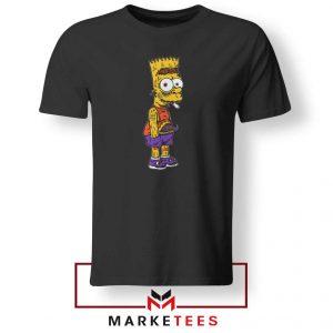 The Scary Bart Black Tshirt