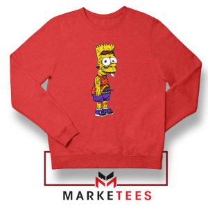 The Scary Bart Red Sweater