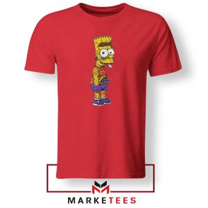 The Scary Bart Red Tshirt