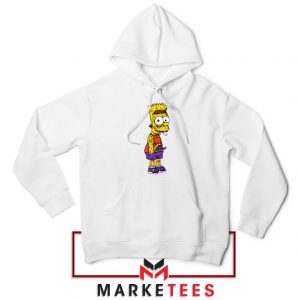 The Scary Bart White Hoodie