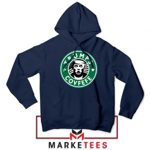 Trump Covfefe Navy Hoodie