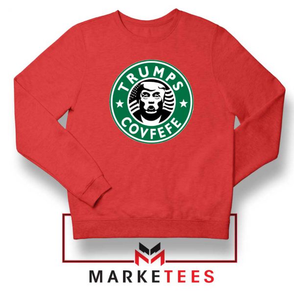 Trump Covfefe Red Sweater