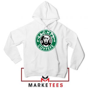 Trump Covfefe White Hoodie