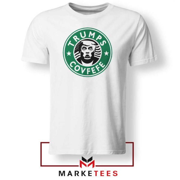 Trump Covfefe White Tshirt