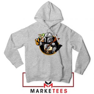 Vault Mando The Child Sport Grey Hoodie