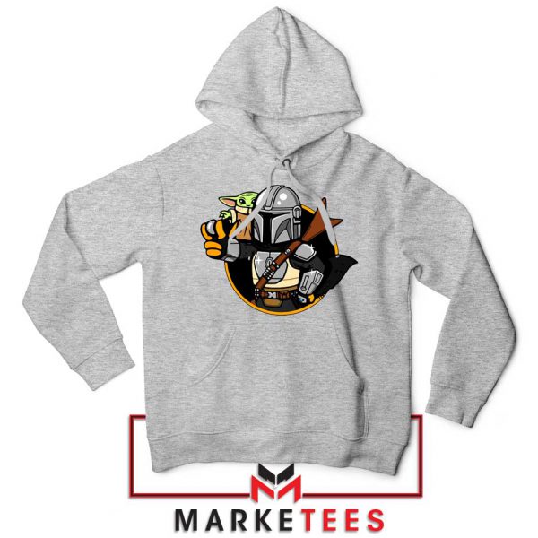 Vault Mando The Child Sport Grey Hoodie