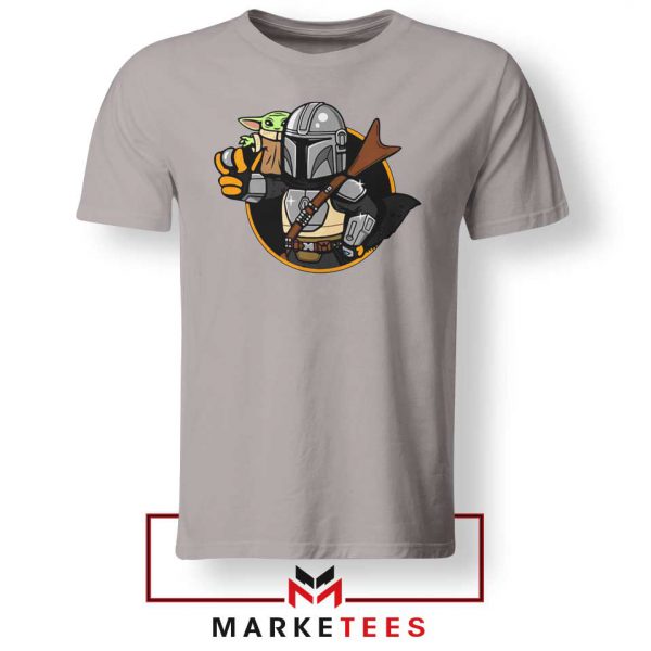 Vault Mando The Child Sport Grey Tee Shirt