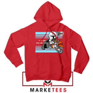 You Got Beskar Steel Starwars Red Hoodie