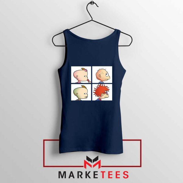 Baby Days Rugrats Navy Blue Tank Top