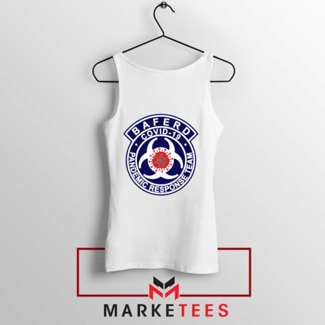 Baferd Covid 19 Logo Tank Top Pandemic Response Team Tops S-3XL