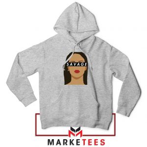 Best Savage Rihanna Sport Grey Hoodie