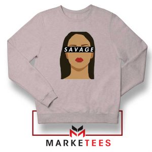 Best Savage Rihanna Sport Grey Sweatshirt