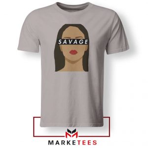 Best Savage Rihanna Sport Grey Tee Shirt
