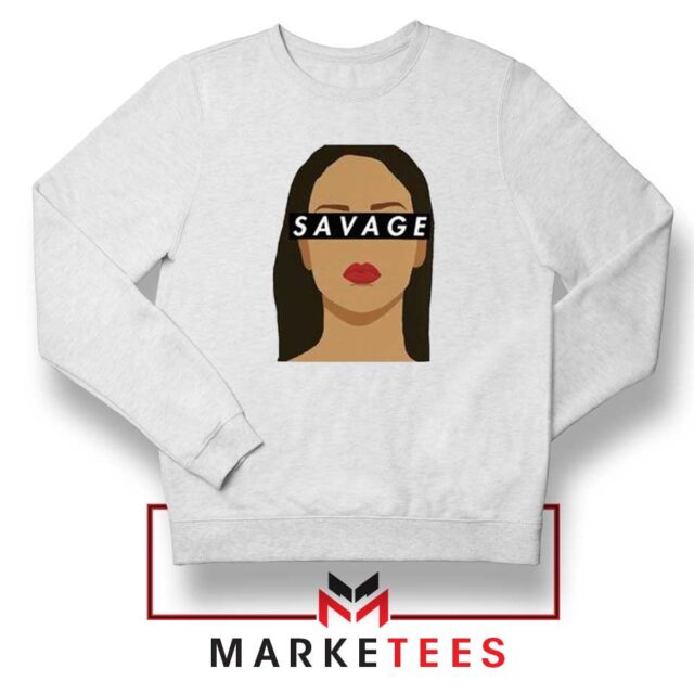 Best Savage Rihanna Sweatshirt Gift Music Sweaters S-2XL