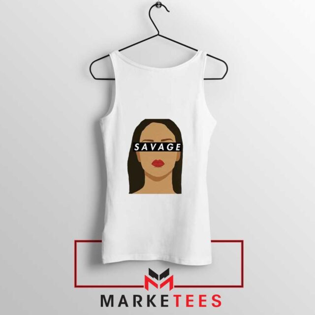 Best Savage Rihanna Tank Top Gift Music Tops S-3XL