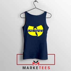 Best Vegan Wu Tang Clan Navy Blue Tank Top