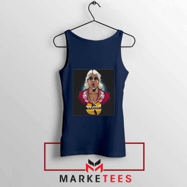 Best Wuuuu Tang Rapper Navy Blue Tank Top