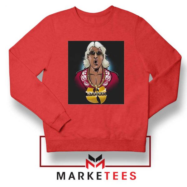 Best Wuuuu Tang Rapper Red Sweatshirt