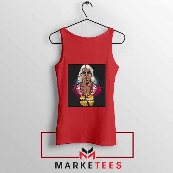 Best Wuuuu Tang Rapper Red Tank Top