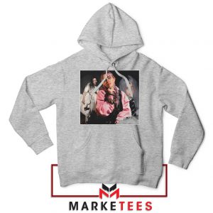 Billie Eilish Music Concert Sport Grey Hoodie