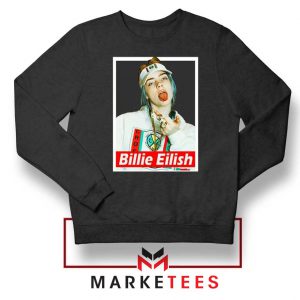 Billie Eilish Pop Singer Sweatshirt