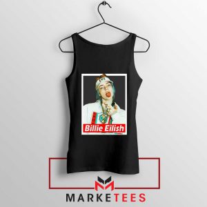 Billie Eilish Pop Singer Tank Top