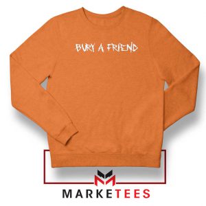 Bury a Friend Billie Eilish Orange Sweater