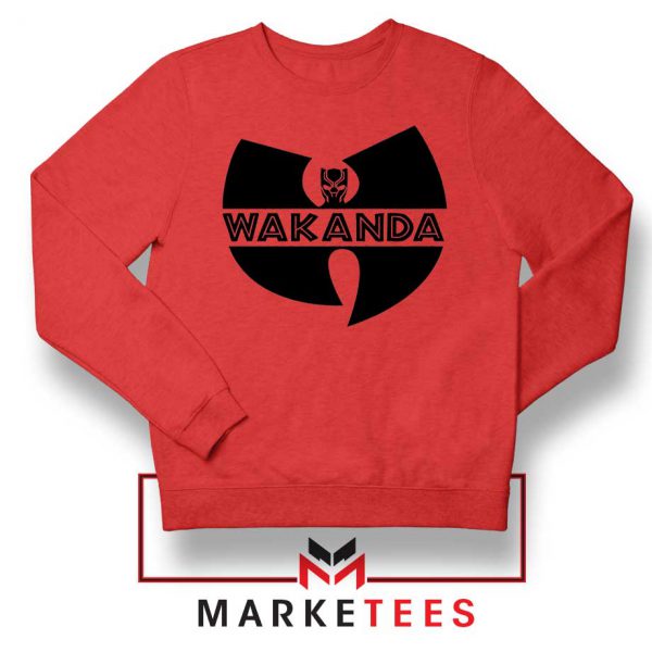 Buy Cheap Wakanda Logo Red Sweatshirt