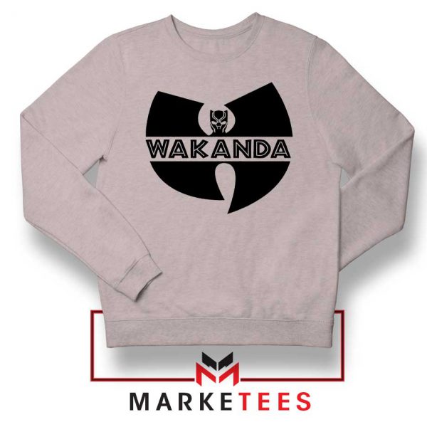 Buy Cheap Wakanda Logo Sport Grey Sweatshirt