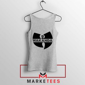 Buy Cheap Wakanda Logo Sport Grey Tank Top