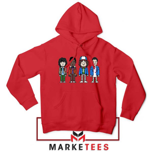 Characters Stranger Things Red Hoodie