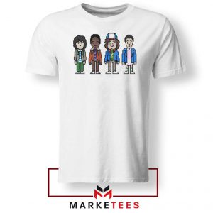 Characters Stranger Things Tee Shirt