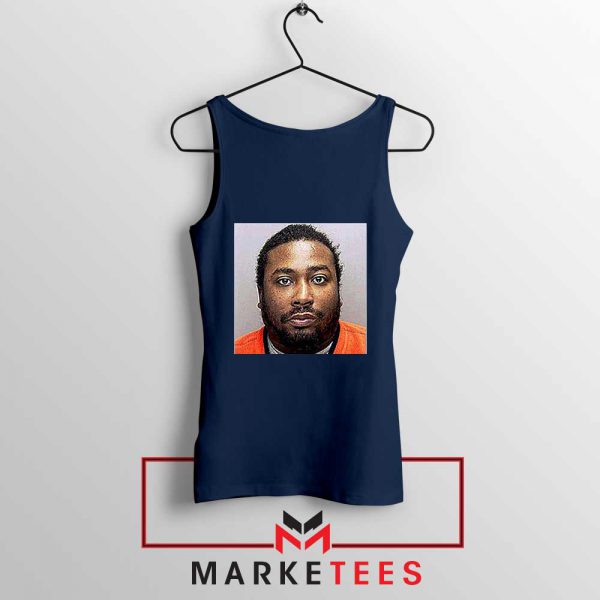 Cheap Dirty Bastard ODB Navy Blue Tank Top