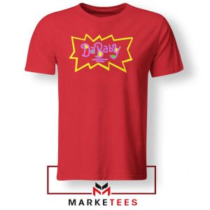 Cheap Rugrats Dababy Red Tshirt