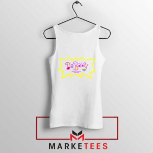 Cheap Rugrats Dababy White Tank Top