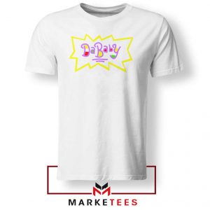 Cheap Rugrats Dababy White Tshirt