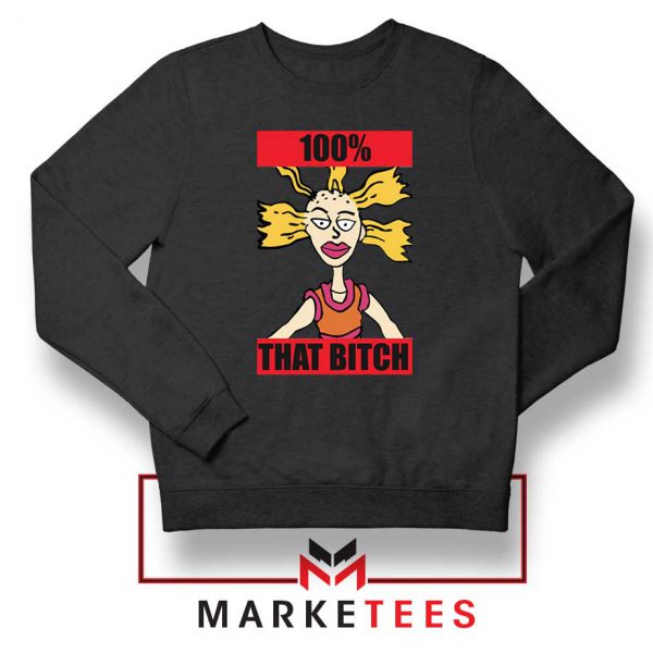 Cynthia Rugrats Nickelodeon Black Sweatshirt