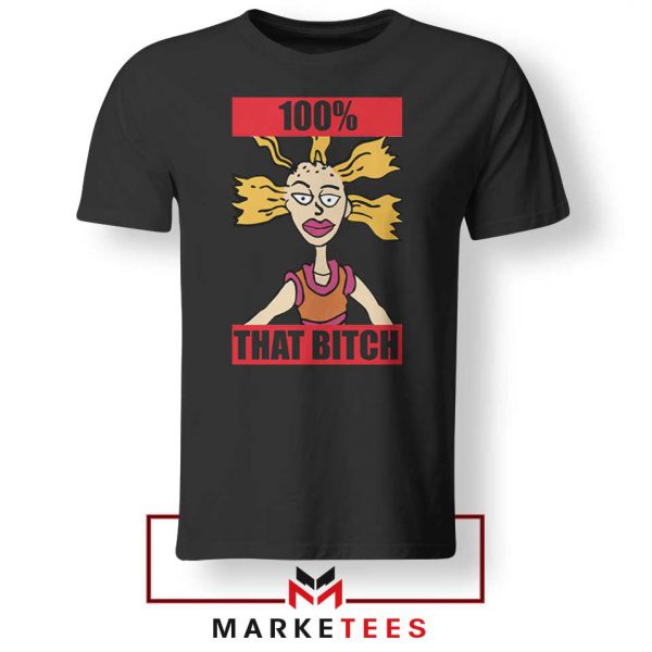 Cynthia Rugrats Nickelodeon Black Tshirt