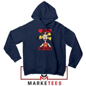 Cynthia Rugrats Nickelodeon Navy Blue Hoodie