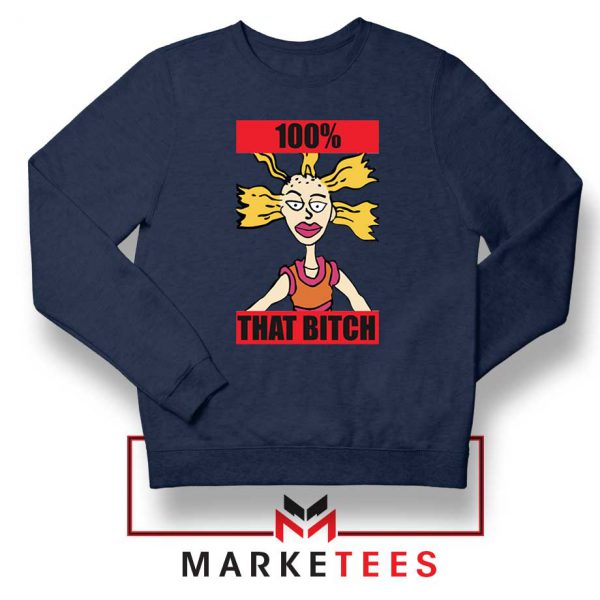 Cynthia Rugrats Nickelodeon Navy Blue Sweatshirt